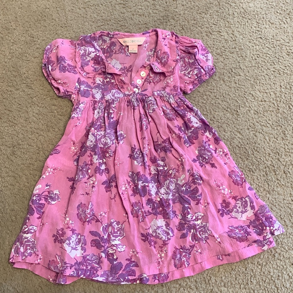 Toddler Floral April Cornell Dress